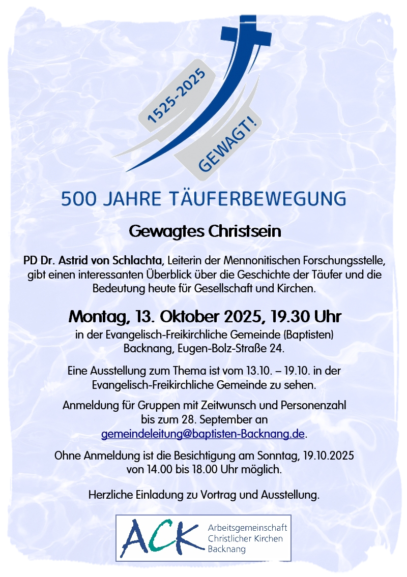 Das Bild ist die Ergänzung zum Einladungstext